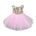 NKOOGH Winter Girls Dress Summer Clothes for Toddler Girls Baby Girl Mesh Tulle Birthday Dresses Tutu Sleeveless Pageant Party Dress Toddler Girl Wedding Clothes