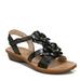 SOUL Naturalizer Sing-2 - Womens 8.5 Black Sandal W