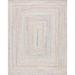 Canvello Modern Collection Handmade Indoor/Outdoor Area Rug- 7'6" X 9'6" - Blue - Multi - 8' 0" X 10' 0"