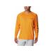 Columbia Men's PFG Terminal Tackle Long Sleeve Shirt, Orange Blast/Black SKU - 348364