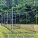 Jones-Sports 12 H X 14 W X 55 L Batting Cage Net #42(60 Ply) with Free Backstop