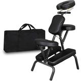 Portable Massage Chair Foldable Tattoo Therapy Chair 4 Inches Thickness Sponge Face Cradle Spa Salon Massage Chair