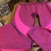 Pink Victoria's Secret Other | Large Seamless Vs Pink Seamless Leggings | Color: Pink | Size: Large