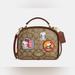 Coach Bags | Coach X Peanuts Lunch Pail In Signature Canvas With Snoopy And Patches | Color: Red/Tan | Size: Small