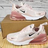 Nike Shoes | New Nike Air Max 270 Light Soft Pink Oxford Black Ah6789-604 Women's Size 8 No | Color: Black/Pink | Size: 9