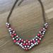 J. Crew Jewelry | J.Crew Statement Necklace | Color: Pink/White | Size: Os