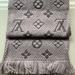 Louis Vuitton Accessories | Louis Vuitton Gray Logomania Scarf Nwt | Color: Gray | Size: Os