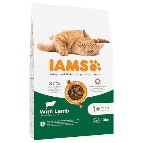 10kg for Vitality Ausgewachsene Katzen mit Lamm IAMS Katzenfutter trocken zum Sonderpreis!