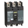 SQUARE D QBL32150 Molded Case Circuit Breaker, 150 A, 240V AC, 3 Pole, Free