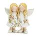 burton+BURTON Figurine Med Twin Angels Floral