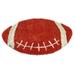 Gplesas Round Area Rugs Non-Slip Silicone Floor Rug Shag Luxury Mats Sports Theme Bedroom Indoor Football