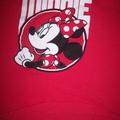 Disney Tops | Disney Minnie Mouse Baseball Shirt #28 Crop Top Red Go Minnie Size M T-Shirt | Color: Red/White | Size: M