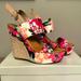 Jessica Simpson Shoes | Jessica Simpson Floral Wedges | Color: Pink | Size: 10