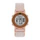 Skechers Uhr für Damen Magnolia, Digitales Uhrwerk, 40MM Rose Gold Legierungsgehäuse mit einem Nylonarmband, SR6268