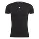 adidas Herren Techfit Langarm T-Shirt, Black, L