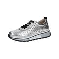 Caprice Damen 9-9-23709-20 Sneaker, Silver Metal, 37 EU