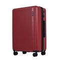 GinzaTravel Lightweight Suitcase ABS Hard Shell Case Suitcases with TSA Lock 4 Wheels Carry-on Hand Luggage for Travel Medium(68cm 65L) Red