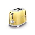 Smeg TSF01GOEU Toaster for Two Slices of Bread and with a Power of 950 W TSF01GOEU-gold, Steel, Gold