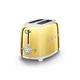 Smeg TSF01GOEU Toaster for Two Slices of Bread and with a Power of 950 W TSF01GOEU-gold, Steel, Gold