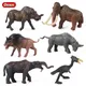 Oenux – figurines d'animaux sauvages préhistoriques modèle de tigre à dents de sabre Rhino