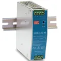 Adaptateur d'alimentation sur rail DIN commutateur Ethernet industriel PoE 120W 48V