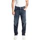 Replay Herren Jeans Sandot Tapered-Fit aus Comfort Denim, Blau (Dark Blue 007), 38W / 34L