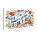 Jaxson Rea Happy Thoughts I by Janelle Penner - Wrapped Canvas Textual Art Canvas in White | 24 H x 36 W x 1.5 D in | Wayfair SC-14515-3624-JPE