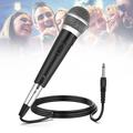 TSV Wired Dynamic Microphone Professional Handheld Cardioid Microphone Portable Dynamic Mic With 6.35mm 10 ft XLR Cable for Karaoke Machine/Speaker/Amp/Mixer for Karaoke Singing Speech Wedding