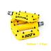 RaceFace Chester Mountain Bike Pedals Composite Platform Pedals Non-Slip 9/16 - Yellow