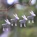 The Holiday Aisle® 4 Piece Winter Goats Ornament Set in Gray | 4.3 H x 3.1 W x 0.4 D in | Wayfair CE05EADC3B6E48E1944B7A6851751078