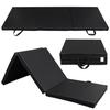 Heavy Duty Folding Mat Thick Foam Fitness Exercise Gymnastics Panel Gym Workout Brand: Sunny Health Fitness Color: Black
