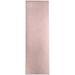 Pink 96 x 30 x 0.08 in Kitchen Mat - Ivy Bronx Geometric Machine Woven Polyester Area Rug in Charcoal | 96 H x 30 W x 0.08 D in | Wayfair