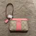 Coach Bags | Coach Wristlet | Color: Pink/Tan | Size: Os