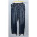 Levi's Jeans | Levi's 569 Loose Straight Fit Jeans Mens 38 X 34 Dark Blue Denim Red Tab | Color: Blue | Size: 38