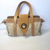 Kate Spade Bags | Kate Spade Tan Brown Suede Bag Shoulder Purse Medium Turnlock Soft Purse Handbag | Color: Tan/Yellow | Size: Os