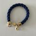 Kate Spade Jewelry | Kate Spade Navy Blue Rope Bracelet | Color: Blue/Gold | Size: Os