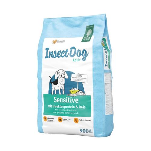 Sparpaket: 5x900g Green Petfood InsectDog Sensitive Hundefutter trocken