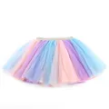 Jupe Tutu de Ballet Arc-en-ciel pour Bébé Fille Vêtements de ix Imprimé Étoiles à Paillettes