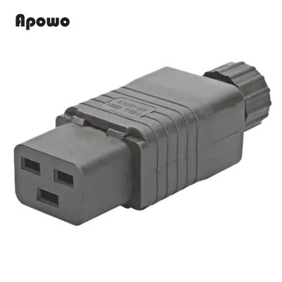 Prise IEC PDU UPS 16A 250ylique 320 C 19 connecteur C19 DIY connexion femelle CN (origine)