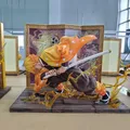 Demon Slayer Anime Action Figure Agatsuma Zenitsu Figurine en PVC Collection Modèle Jouets