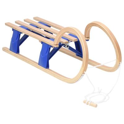 vidaXL Foldable Sledge 43.3