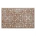 Better Trends Myla Polyester 26 x 42 Accent Rug - Taupe