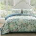 Pavona Mini Quilt Set Celadon, King / Cal King, Celadon