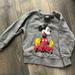 Disney Shirts & Tops | Disney Mickey Sweatshirt Size 2t | Color: Gray/Red | Size: 2tb