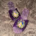 Disney Shoes | Dress-Up Slide On Shoes | Color: Gold/Purple | Size: 12g