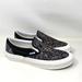 Vans Shoes | Mega Salevans Classic Slip-On 9 Canvas Black Men’s Sneakers Vn0a3jex9ie | Color: Black/Silver | Size: 9.5