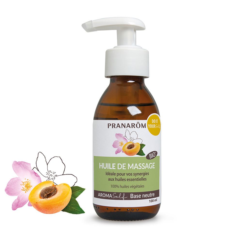 Pranarom Massage Select. Natuurlijke basisolie 100 ml Massageöl