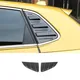 Persiennes de fenêtre arrière en plastique ABS accessoires de voiture pour Volkswagen Polo Mk6 URA