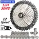 SUNSHINE k7 12V Cassette VTT Cassette De Vélo HG 12 Vitesse Chaînes De Vélo VTT Pignon Roue Libre