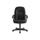 HON SofThread Leather High-Back Executive Chair, Center-Tilt, Fixed Arms, Black (BSXVL601SB11) | Quill